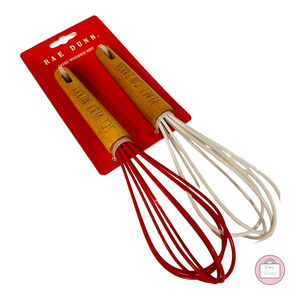 Rae Dunn Holiday Mini Whisk Set